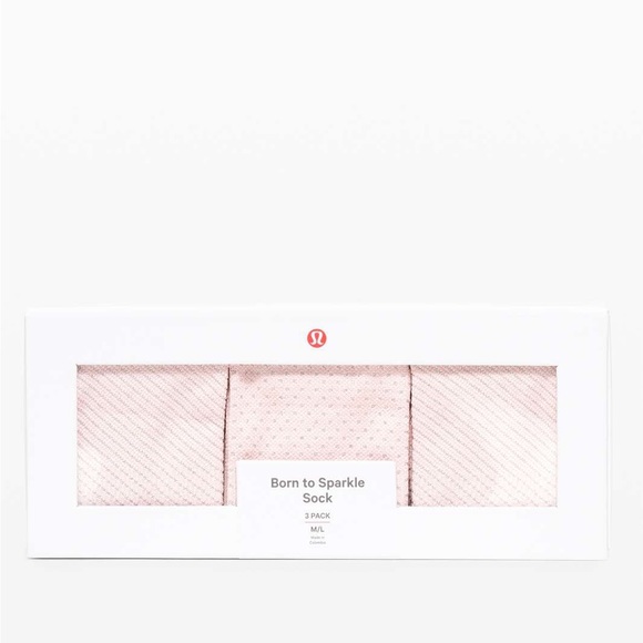 lululemon athletica Accessories - New Lululemon Born to Sparkle Sock 3 Pack